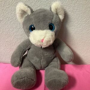 Vintage Animal Fair By Fields Plush Gray Cat Stuffed Animals Plush Toys